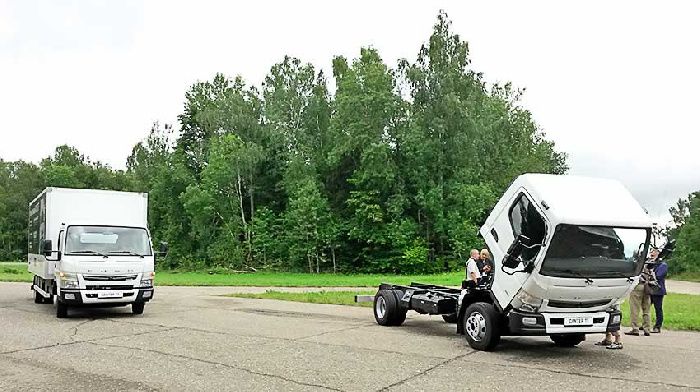Test drive Fuso Canter TF