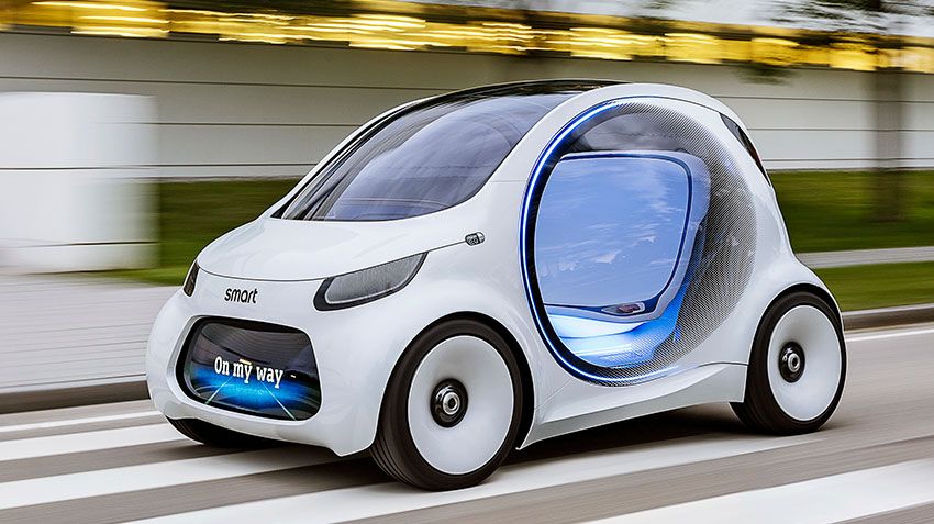 smart Vision EQ – the future of car sharing?