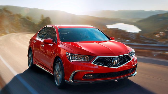 Presents an updated Acura RLX 2018
