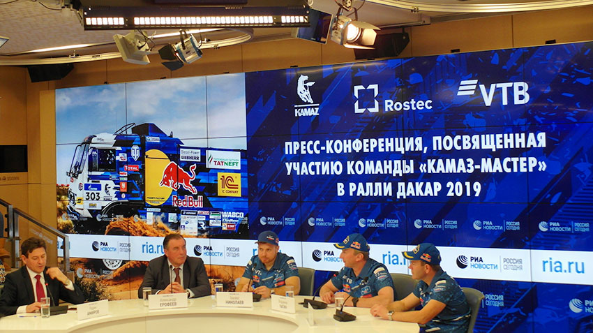 30-year-old team KAMAZ-master to the "Dakar-2019" ready on all hundred