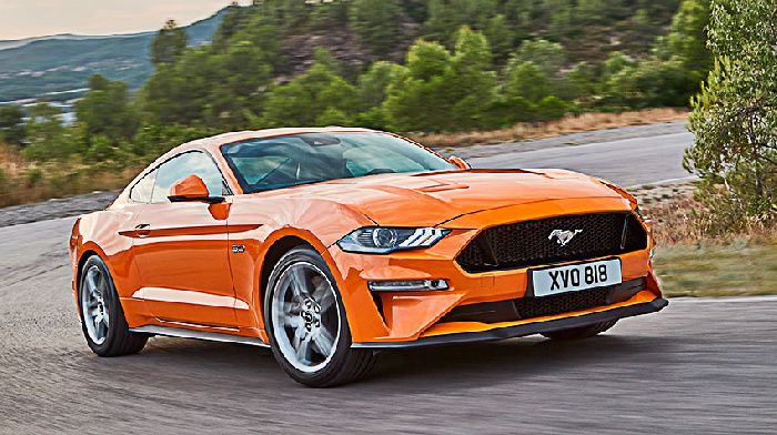 Ford Mustang 2018 updated for Europe