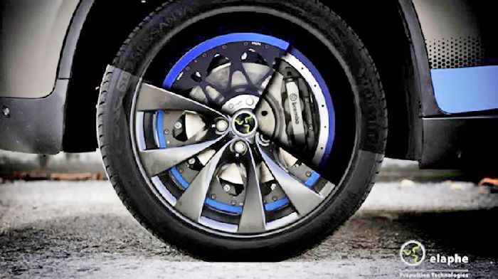 Technology motor wheel took the next step