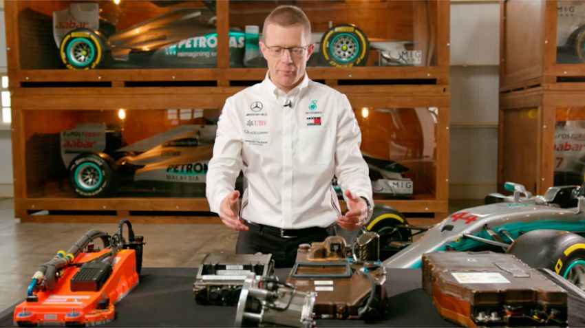 The anniversary of the first victory hybrid motors in the "Formula 1"