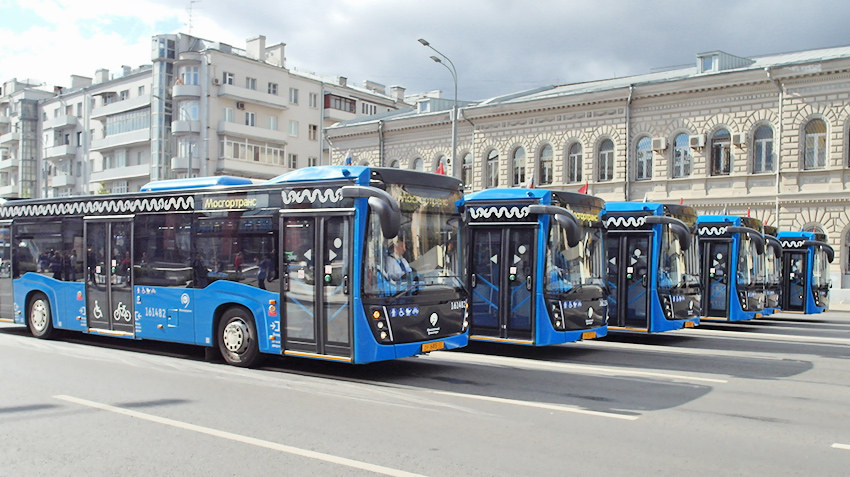 KAMAZ will deliver to Moscow more than five hundred diesel buses NefAZ