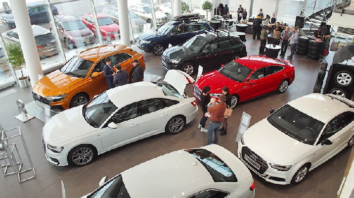 Audi Center Varshavka held a presentation in honor of defender of the Fatherland Day