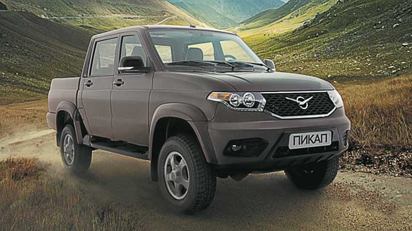 The leader on the Russian market of pickups kept the UAZ