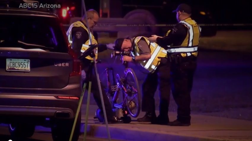 The Uber drone knocked down a pedestrian