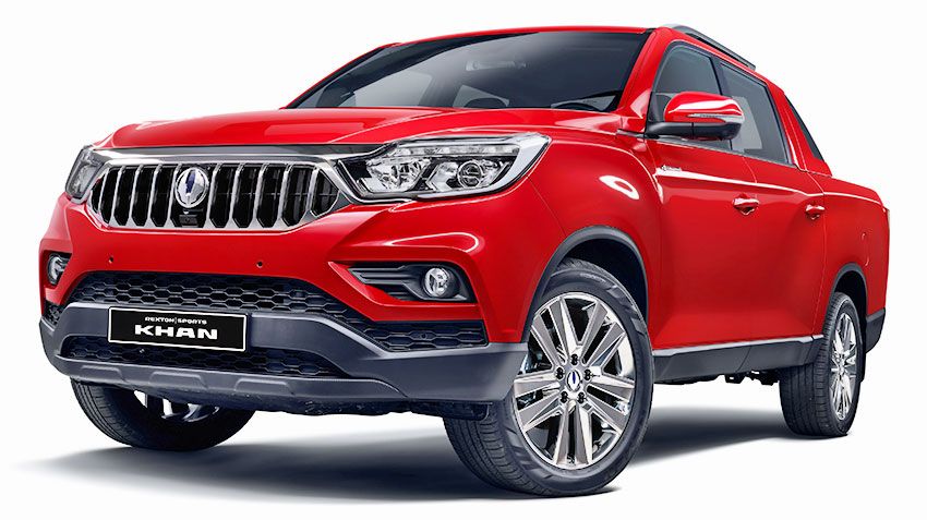Pickup Ssang Yong Rexton Sports Khan grew by 31 centimeters
