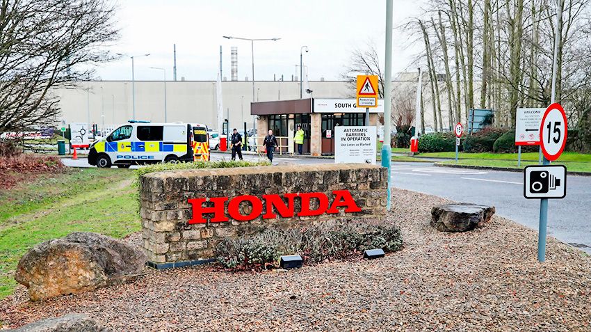 Honda Motor in 2021 will close its British factory and stop the production in Turkey