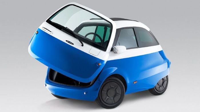 Swiss electric car Microlino try to check out on trendy nostalgia