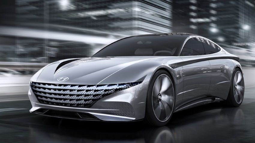 Concept Hyundai Le Fil Rouge hinted at the future style of the brand