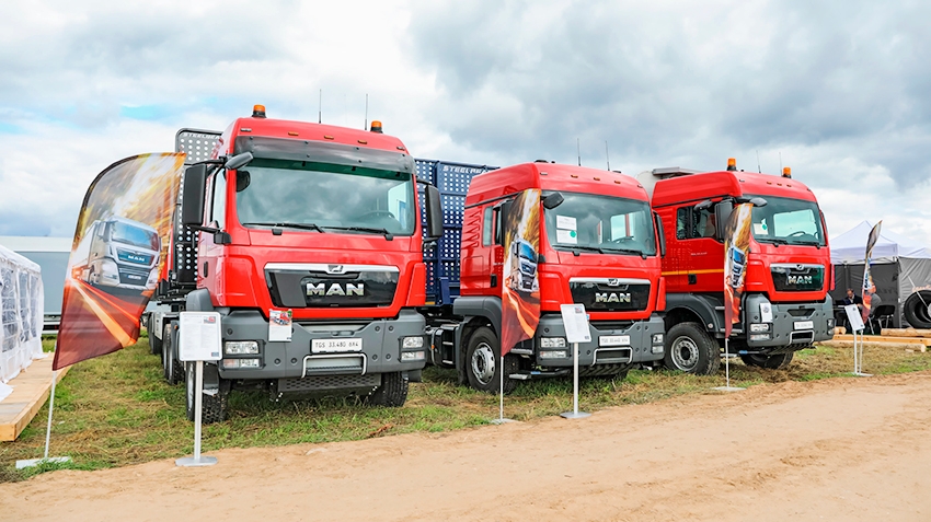 MAN as "Lumberjack of the XXI century"