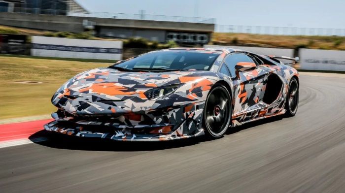Lamborghini Aventador SVJ updated record of the Nurburgring