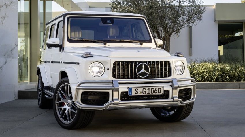 The new Mercedes-AMG G63 became more powerful and faster