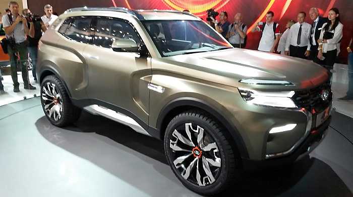 "AVTOVAZ" showed at MIAS-2018 concept 4x4 SUV Vision