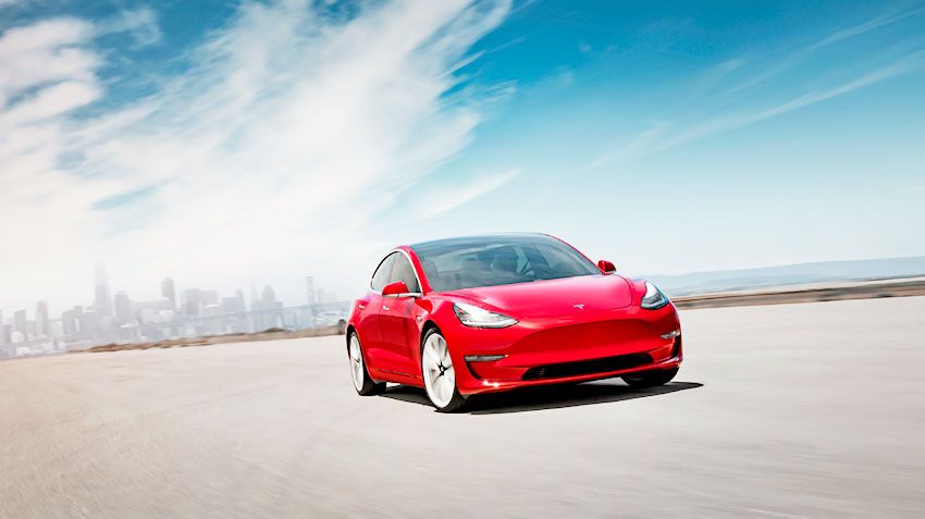 Tesla Model 3 starting 2019 c of leading in North America