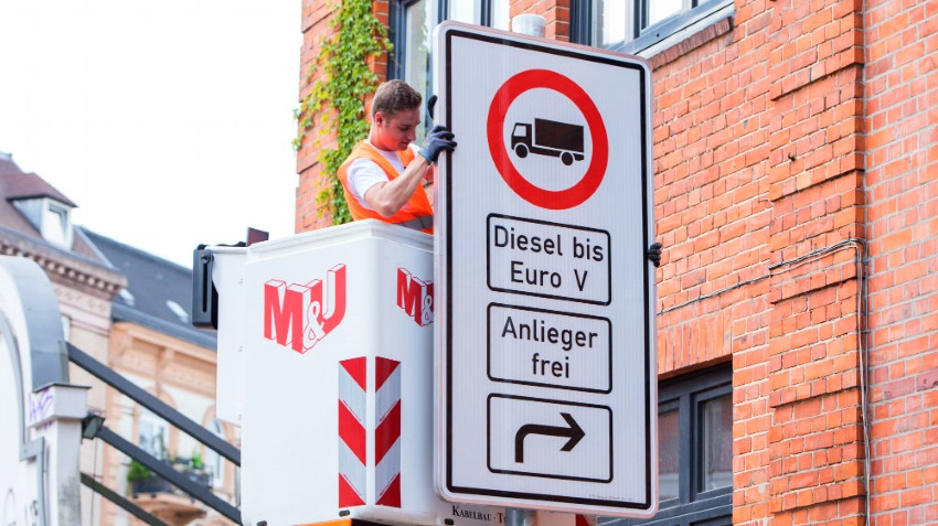 In Hamburg banned a diesel car