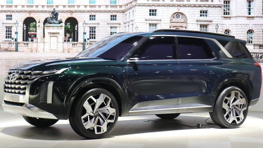Concept Hyundai Grandmaster hinted at a flagship crossover