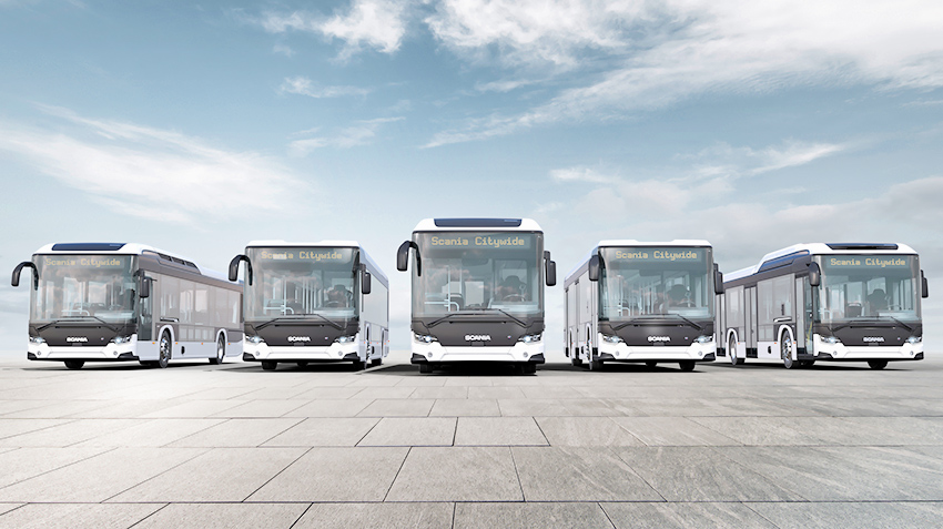 The world presented a new generation of environmentally friendly nizhpoligraf Scania Citywide