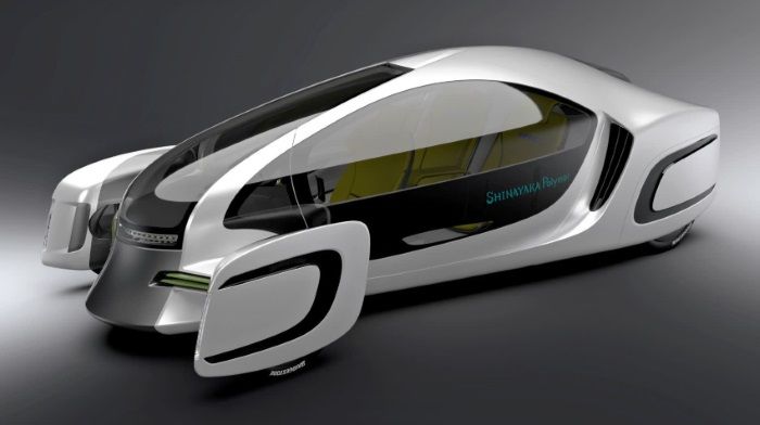 The Japanese have made a car almost entirely composed of plastic