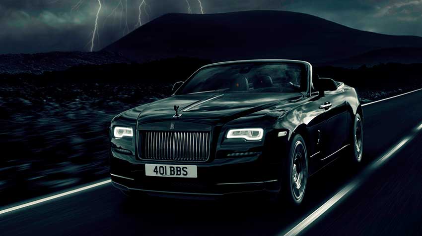 Rolls-Royce Badge Black Dawn – dawn turned black