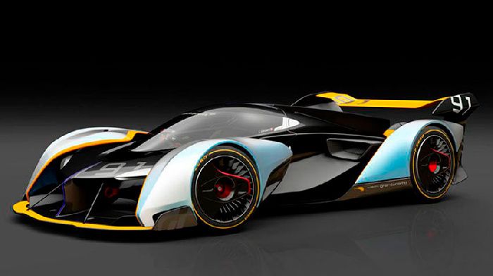 McLaren designers presented a concept for Gran Turismo 7