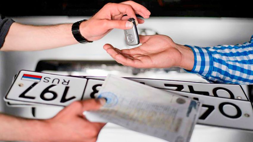 January 2020 for new vehicles are banned from driving without registration number