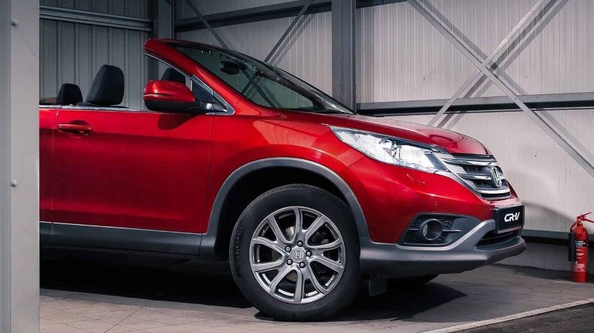 Honda introduced a convertible version of the crossover CR-V