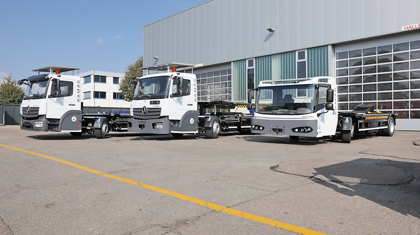 The new cab for the Kamag Wiesel dangerousyou