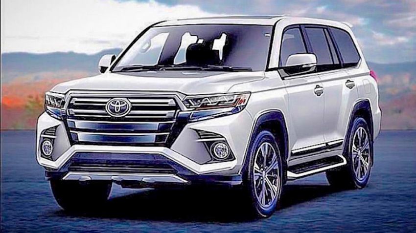 Land cruiser waiting for "300-ku"