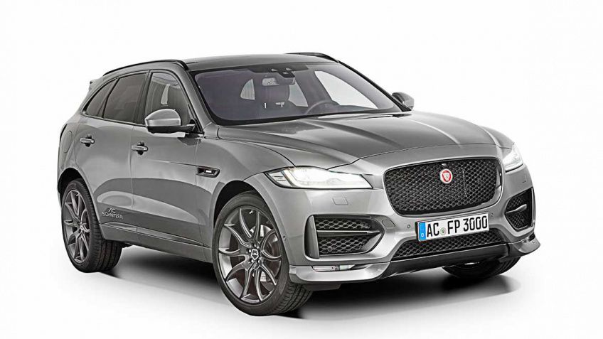 Jaguar F-Pace – body kit and a growl from AC Schnitzer