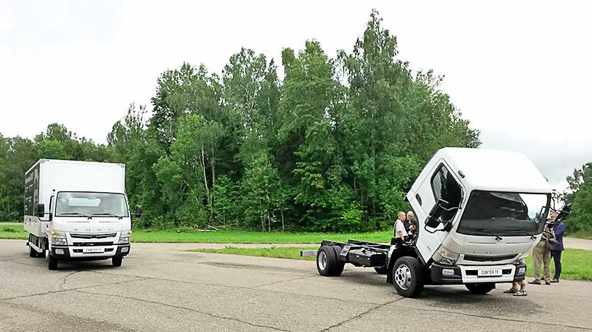 Test drive Fuso Canter TF
