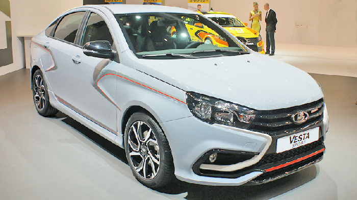 VAZ gives the start of the charged sales of sedan LADA Vesta Sport