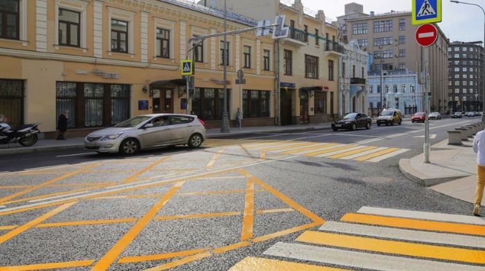 "Waffle" layout will pay for 70 intersections in Moscow