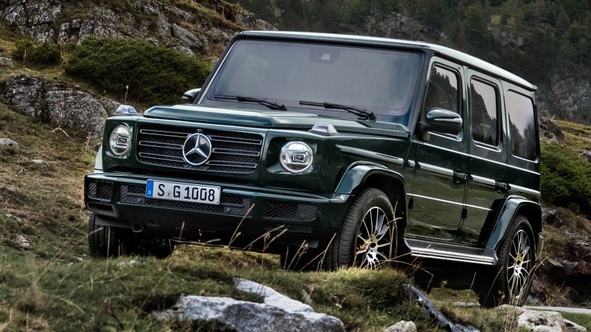 In Russia began taking orders for the Mercedes-Benz G-Class