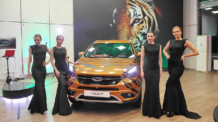 A new compact crossover Chery Tiggo 7 missed in a million
