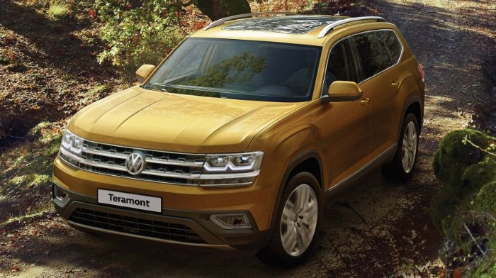 Announced the Russian price crossover Volkswagen Teramont
