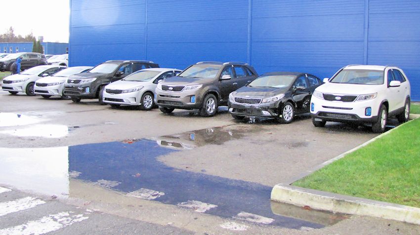 Corporate parks prefer foreign cars