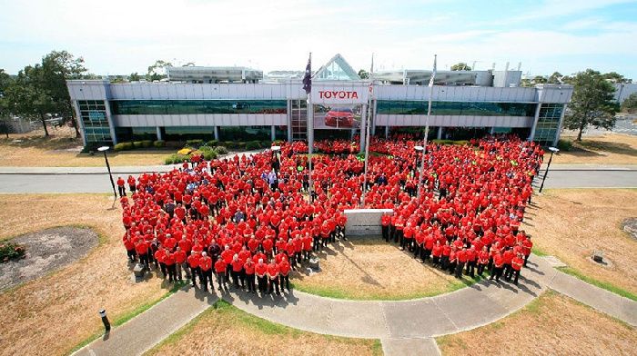 Toyota closes a plant in Australia