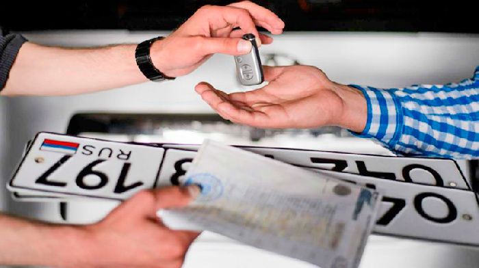 January 2020 for new vehicles are banned from driving without registration number