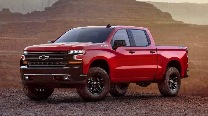 The new Chevrolet Silverado were introduced earlier than planned