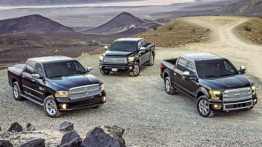 The ending 2017 has been particularly successful for the American full-size pickups