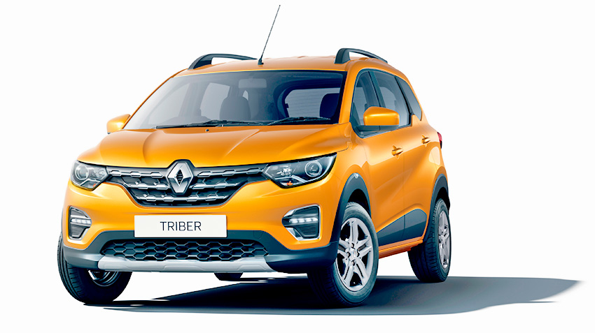 Renault presented to India for a 7 seater crosswan Tribut