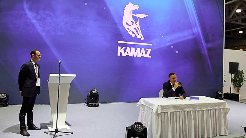 KAMAZ reported on the Comtrans 2019
