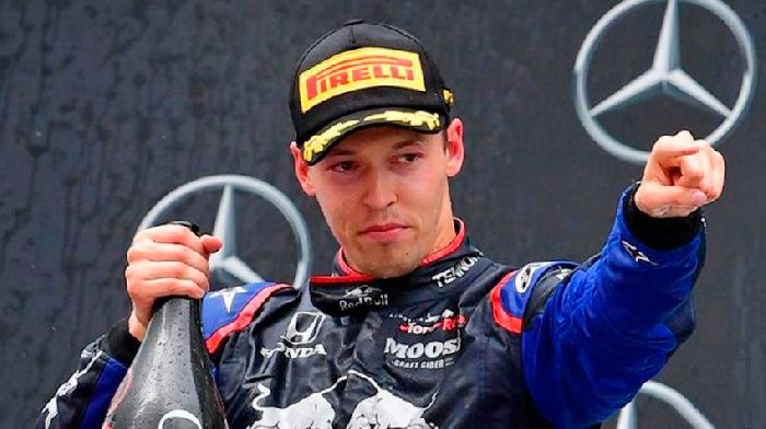 Formula 1 saw the fourth podium of the Russians