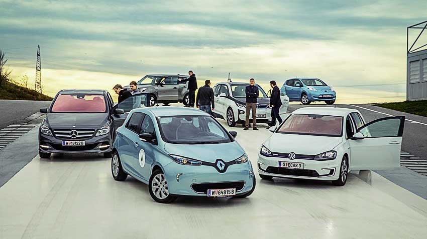 French electric car the Renault Zoe beat the Germans on their territory
