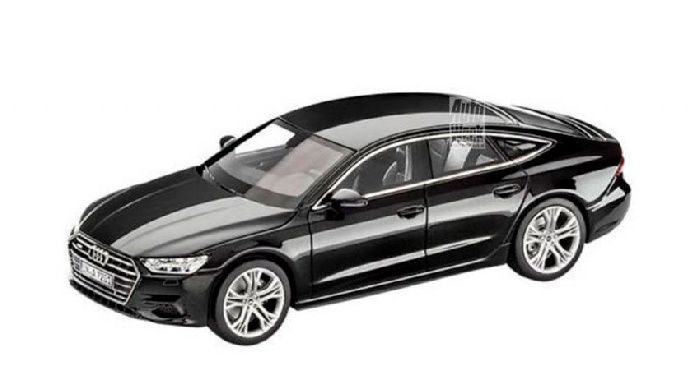Next generation Audi A7 Sportback declassified in the form of toys