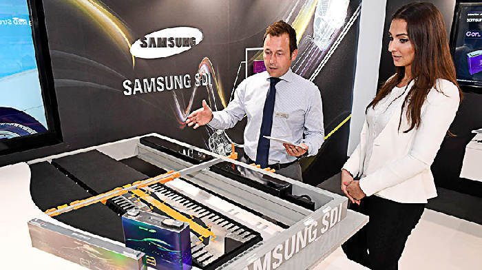 Samsung SDI showed a battery with a reserve of 700 km