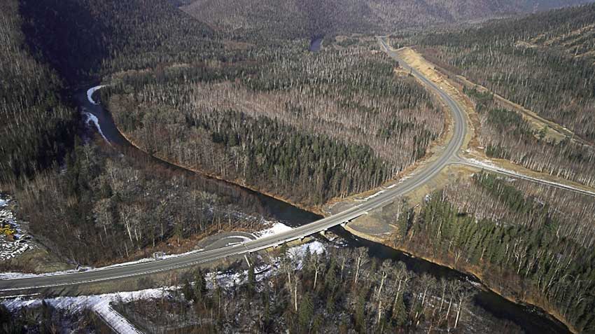 In the Khabarovsk region opened a road that was built 20 years