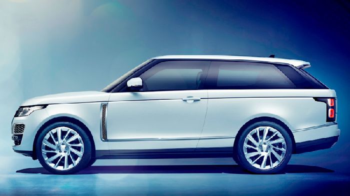 Land Rover sequestered anniversary three-door Range Rover Coupe SV